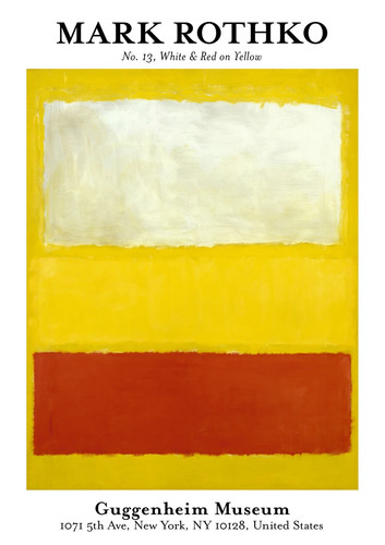 Size mark rothko print - mark, no1