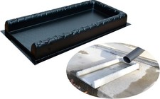 Concrete Molds DIY Rain Gutter Downspout Splash Block ABC Plastic Decorative ...