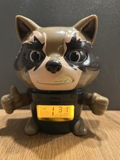 Infinity Wars Marvel Racoon Rocket Digital Alarm Clock and Night Light