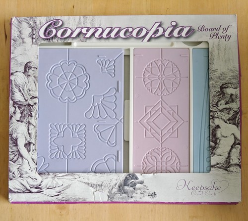 Keepsake card craft cornucopia - keepsake,