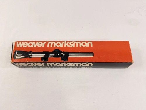 Weaver marksman rifle scope - marksman,
