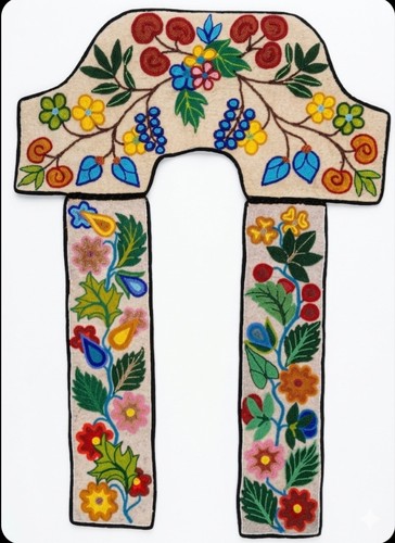 Handmade ojibwe beaded yoke - handmade,
