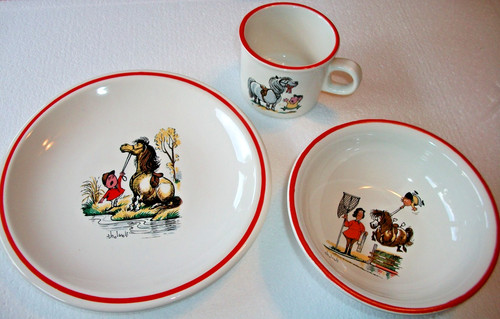 Vintage norman thelwell pony - ,