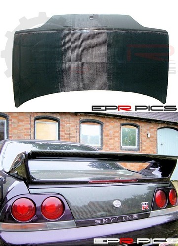 Carbon trunk boot - carbon, lid