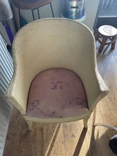 Lloyd Loom Style Commode Chair