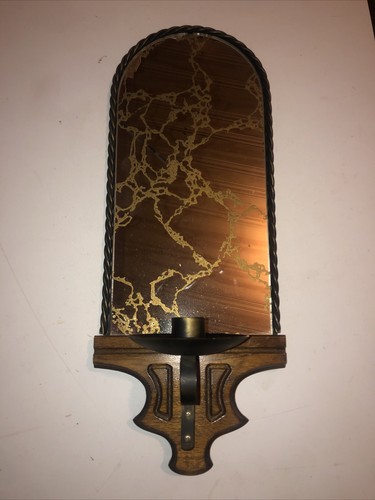 Mirrored candle wall - candle,