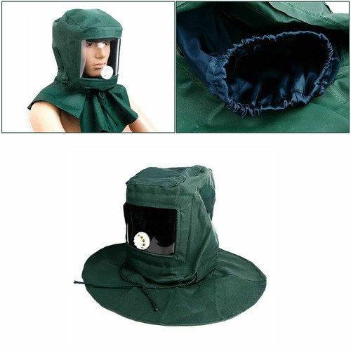 Face shield sand blasting - face, hood