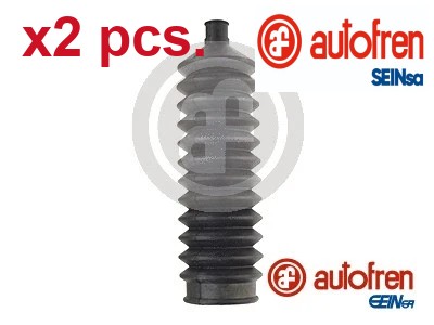 Pcs shock absorber - x2, bellow