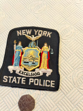 New York State Police cloth badge