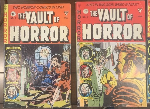Five vault horror comics - vault, of