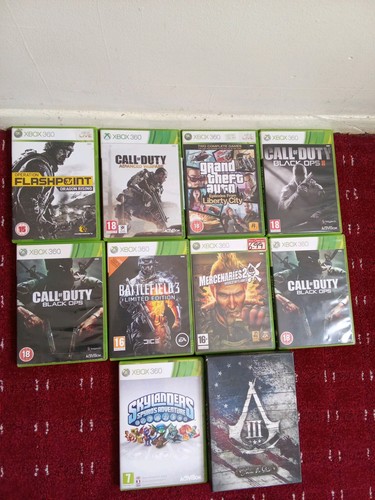 Box 360 games - x,