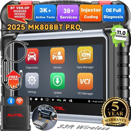 Autel scanner maxicom mk808bt - scanner,