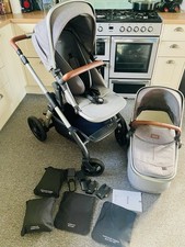 Silver Cross Wave Pram – Zinc Grey – Excellent Condition