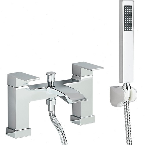 Chrome bathroom bath shower - bathroom,