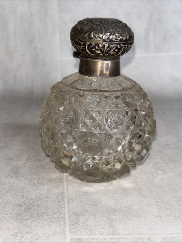 Edwardian hobnail cut glass - edwardian,