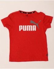 PUMA Boys Graphic T-Shirt Top