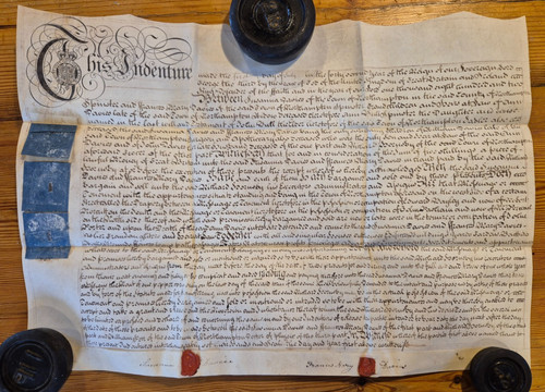 1802 indenture northampton - 1802,