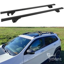 53" Roof Rack Black Crossbars