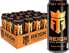 Reign Orange Dreamsicle Zero Sugar Energy Drink Cans 16oz (500ml) - Pack of 12