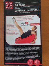 Abs Toner Inflatable With 2way Pump Unused In Box Exercises For Toning See Box