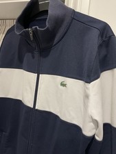 Lacoste Men’s Tracksuit Top Full Zip - Size Medium