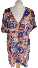 Marilyn Moore Floral Print Short Dress Multicoloured Size M