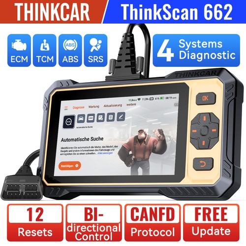 Thinkscan 662 obd2 code - 662,