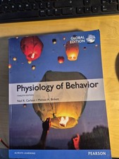 Physiology of Behavior Global 12th Edition Neil Carlson & Melissa Birkett