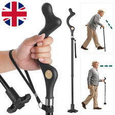 Adjustable Walking Cane Stick Folding Trekking Pole Hiking Straight Posture Cane
