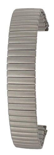Silver tone matt - tone, 18mm