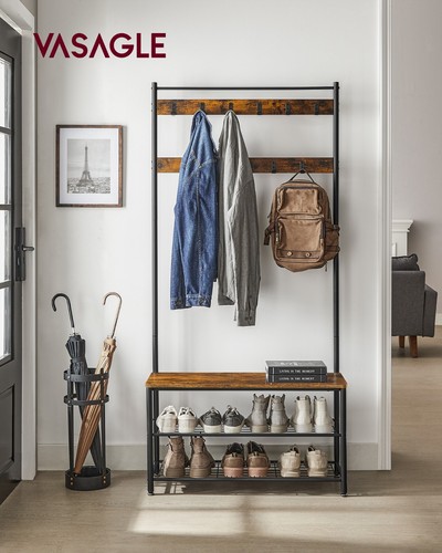 Coat rack stand - with, shoe
