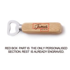 Personalised Bottle Opener
