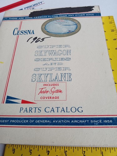 Cessna 206 parts catalog - catalog, 1964