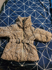 Baby girls 4-6mths H&M animal print coat
