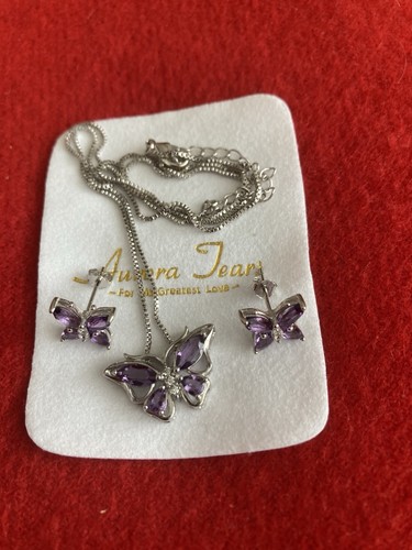 Aurora tears butterfly - tears, pendant