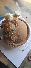taupe brown gold flower