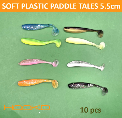 Soft plastic lures - plastic,