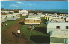 RED LION CARAVAN SITE, ARBROATH - Angus Postcard