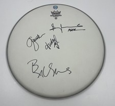 ABBA Band Autographed Drumhead REMO Weatherking All 4 Members CAA