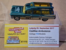 MATCHBOX 63 CADILLAC AMBULANCE