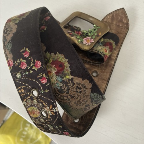Michal negrin belt - belt, roses
