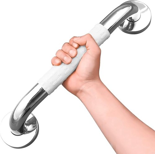 Bath safety grab rail white - rail,