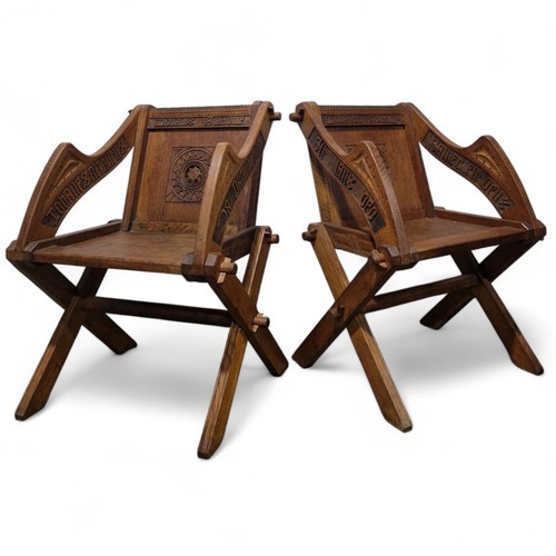 Antique pair carved - antique,