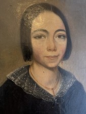 ?antique /vintage Oil Portrait