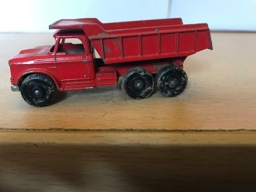 Vintage match box dumper truck - vintage,