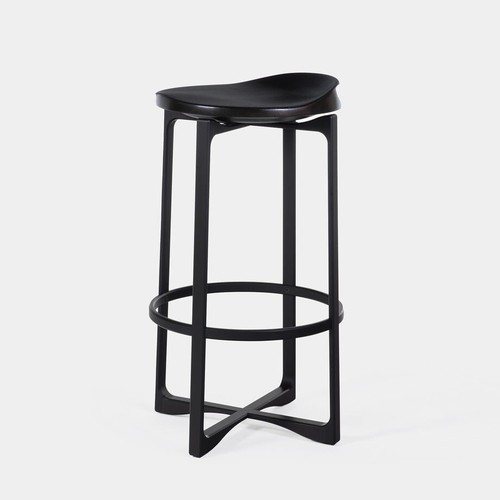 Bar stool holly hunt walnut - hunt,