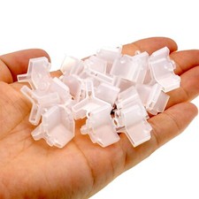 50pcs Fishing Treble Hook Guard Safety Cover Caps Fishing Gear Fit for 1/0#, 1#