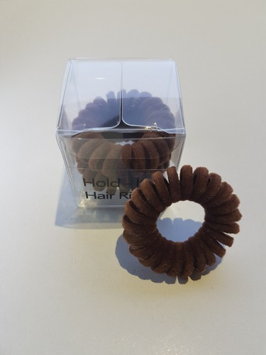 Hold hair rings brown - hair,