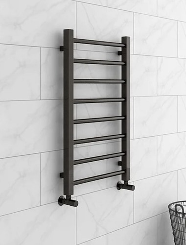 Heated towel rail radiator - heated,