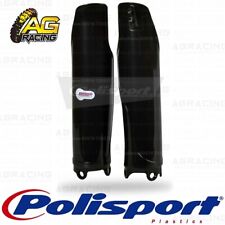Polisport Lower Fork Guards Black Honda CRF 250R 450R 2004-2017 CRF 450RX 17-18